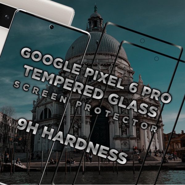 2 Pack Google Pixel 6 Pro - Härdat glas 9H - Super kvalitet 3D