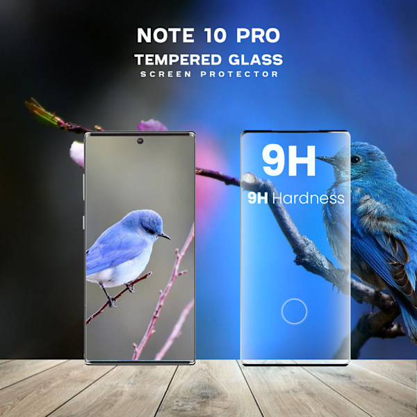 Samsung Galaxy Note 10 Pro -Härdat glas 9H –3D Super kvalitet