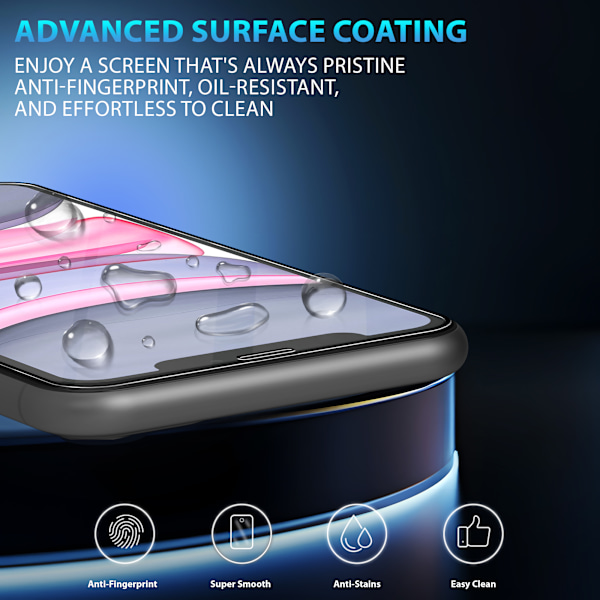 1-Pack Iphone 11 Näytönsuoja - Karkaistu Lasi 9H - Super laatu 3D