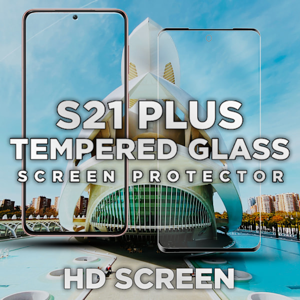 Samsung S21 PLUS - 9H Härdat Glass - 3D Super Kvalitet