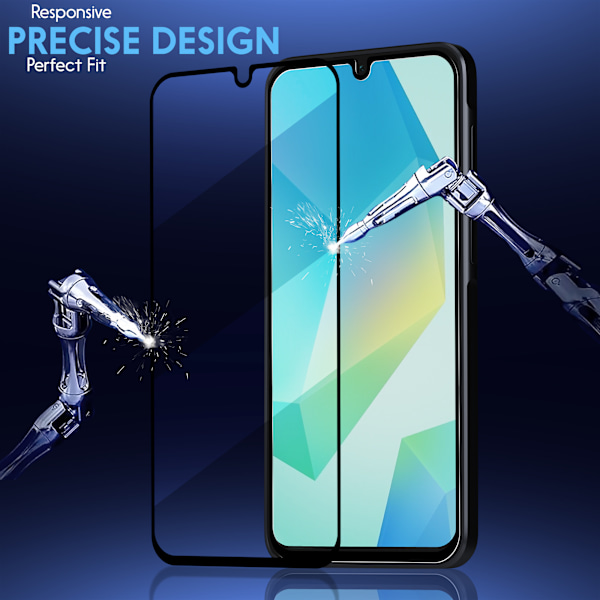 1-Pack Samsung F16 Skärmskydd & 1-Pack linsskydd - Härdat Glas 9H - Super kvalitet 3D