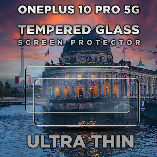 OnePlus 10 Pro 5G - Härdat Glas 9H - Super kvalitet 3D Skärmskydd