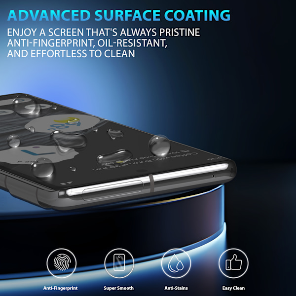 1-Pack Google Pixel 7 Pro Näytönsuoja - Karkaistu Lasi 9H - Super laatu 3D