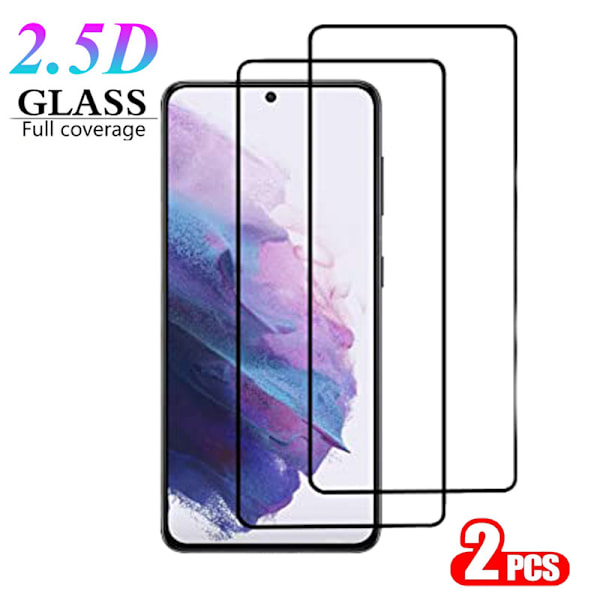 2-Pack Samsung S21 PLUS - 2.5D Härdat Glass - Top Kvalitet