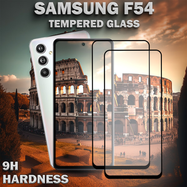 2-Pack Samsung F54 Skärmskydd - Härdat Glas 9H - Super kvalitet 3D