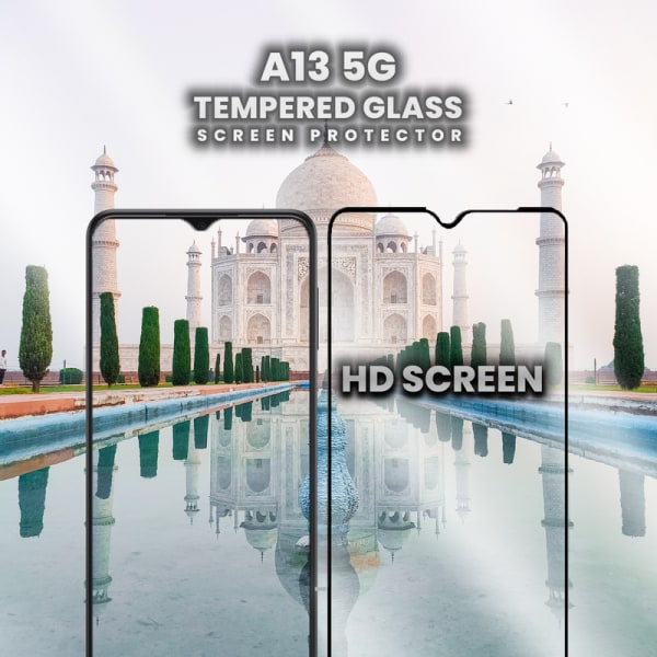 Samsung Galaxy A13 5G  - Härdat Glas 9H - Super kvalitet 3D