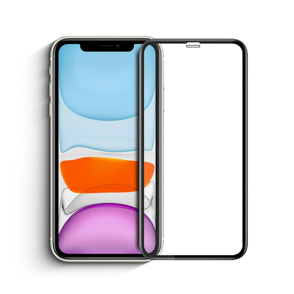 iPhone 11 Pro Max/XS Max - Härdat Glas 9H - Super Kvalitet 3D