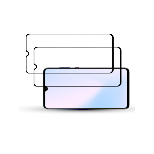 2-Pack HUAWEI MATE 20 Skærmbeskyttelse - Hærdet Glas 9H - Super kvalitet 3D
