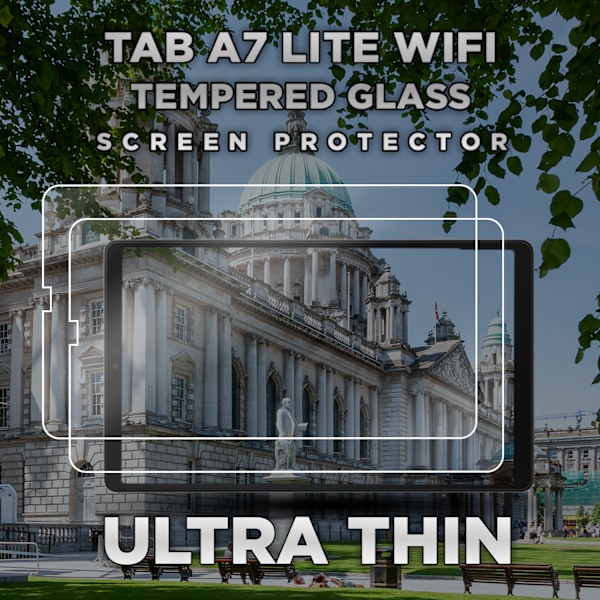 2-Pack SAMSUNG GALAXY TAB A7 Näytönsuoja - Karkaistu Lasi 9H - Super laatu 3D