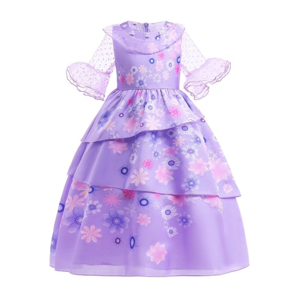 Encanto Isabela Madrigal Kjole Udklædning purple 128