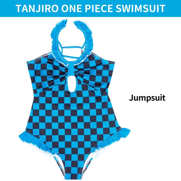 Demon layer: Blade wimsuit Cosplay Costume Green S