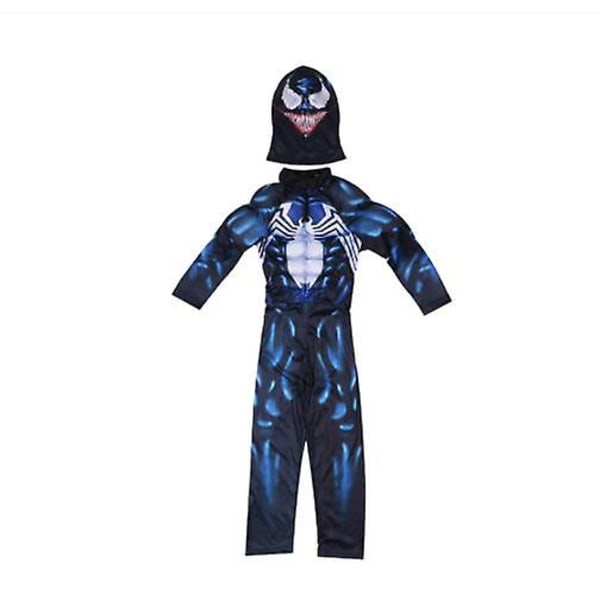 Venom uscle Costume Cosplay Barn Gutt Halloween Barnedrakt M