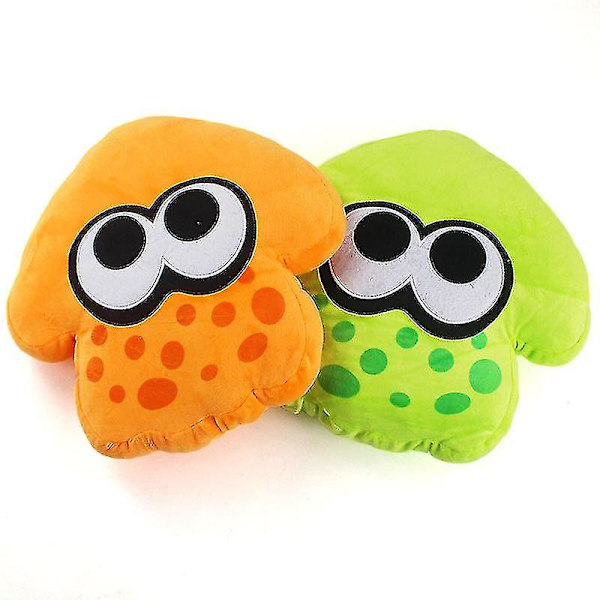 33 cm Anime Splatoon Kalmari Pehmolelut Täytetyt eläimet Pehmeä Tyynynuket Syntymäpäivälahja lapsille Green