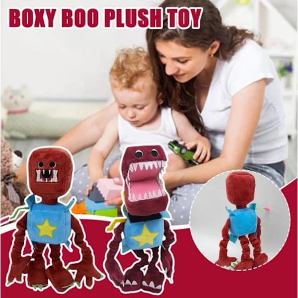 2st Boxy Boo tegnede spil plyschdockor