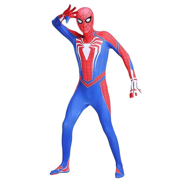 Spiderman Cosplay Velocity Suit Costume Superhero Kids Adult Bodysuit . 130 Kids (120-130cm)