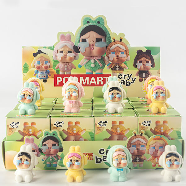 Labu Bu Bubble Mar docka blind box 12 stycke Crying baby