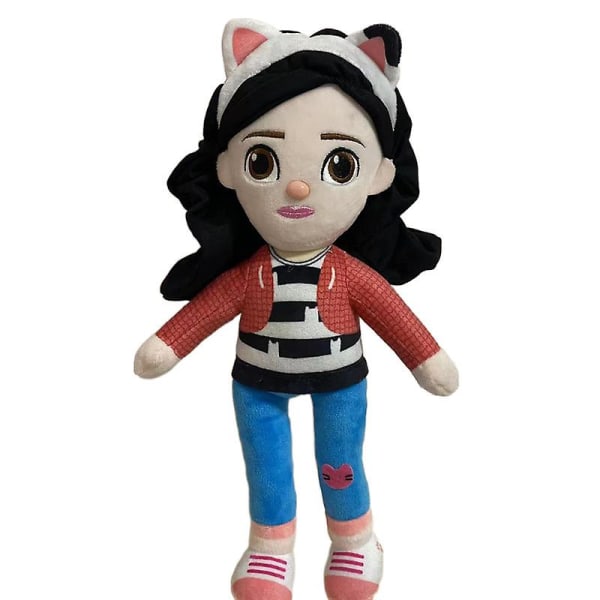 Gabby's Dollhouse Pandy Paws Cat Plyschleksaker Mjuk stoppad docka