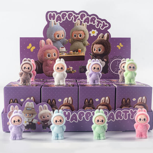 Labu Bu Bubble Mar docka blind box 12 styck Tsundere Labubu