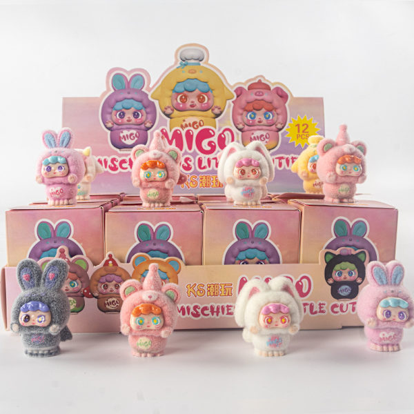 Labu Bu Bubble Mar docka blind box 12 styck Cute trendy toys