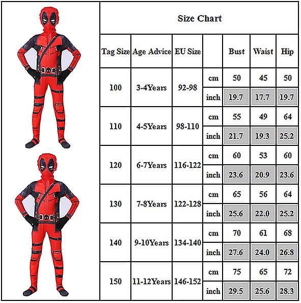 Barn Gutter Venom Spider-man Cosplay-kostyme 13-14 år 9-10 Years