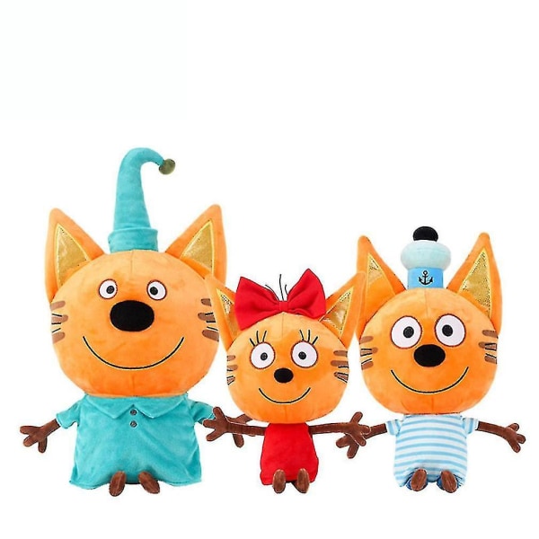 Kid-e-cats plyschleksak Söt mjuk docka fylld figur, för barngåva