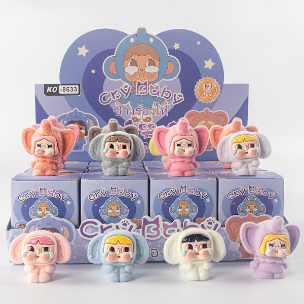 Labu Bu Bubble Mar docka blind box 12 stycke Crying baby 2