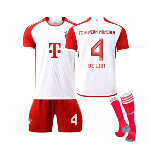 23-24 Bayern hjemmesæt til voksne til børn #4 DE LIGT 3XL