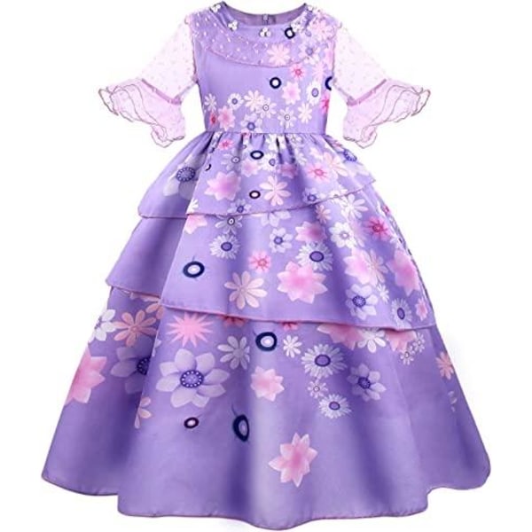 Encanto Isabela Madrigal Kjole Udklædning purple 110