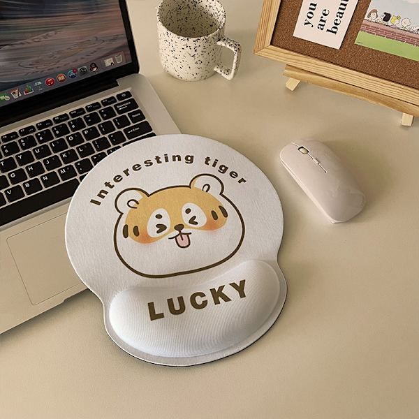 Kawaii katt ergonomisk musmatta med (söt tiger)