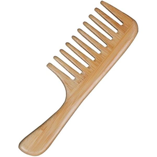 1 kpl leveähampainen kampa, puiset hiuskammat, suihkukampa, selvittävä c