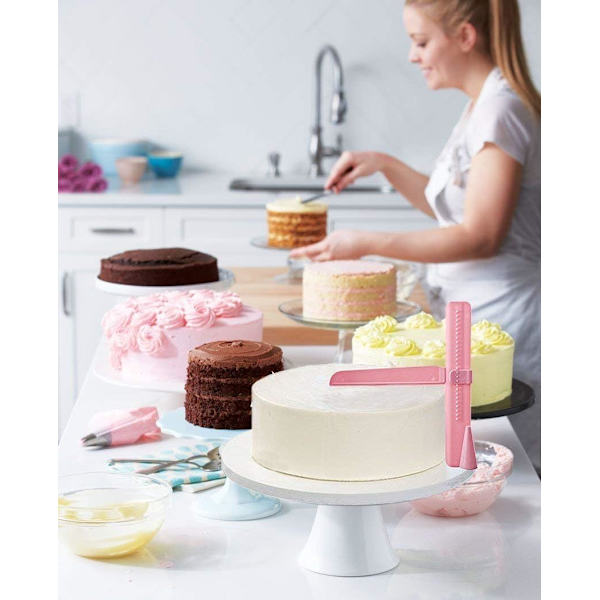 Kageskraber, Justerbar Kagespatel Kageskraber Fondant Smoo