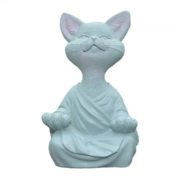 3kpl Erä 3 kissapatsasta meditaatiossa - Happy Buddha Cat