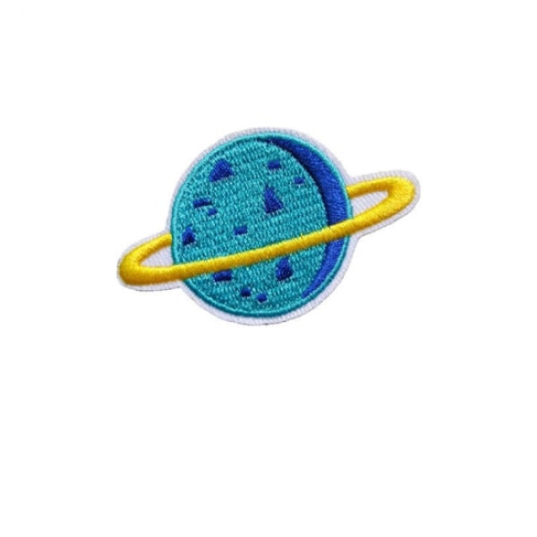 26 kpl kirjailtu silitysmerkki, avaruusplaneetta-astronautti-kirjonta