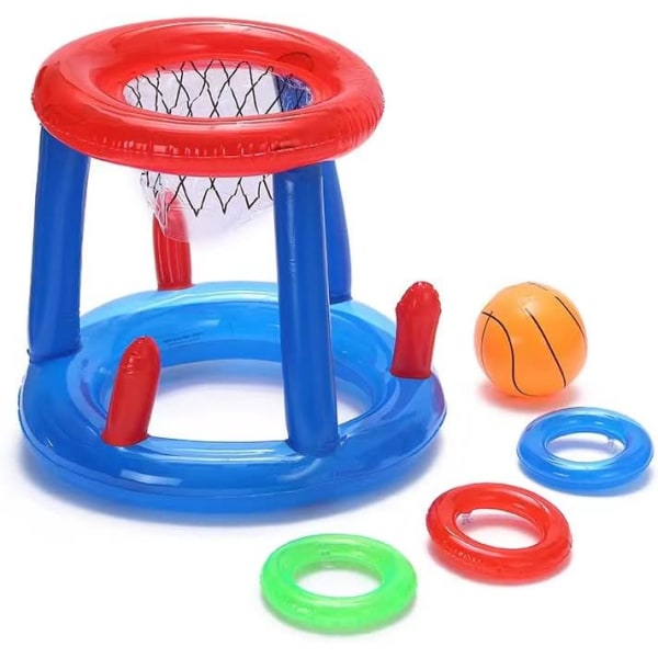Pool og basketball oppustelige - Sommer svømning bøje kaste G