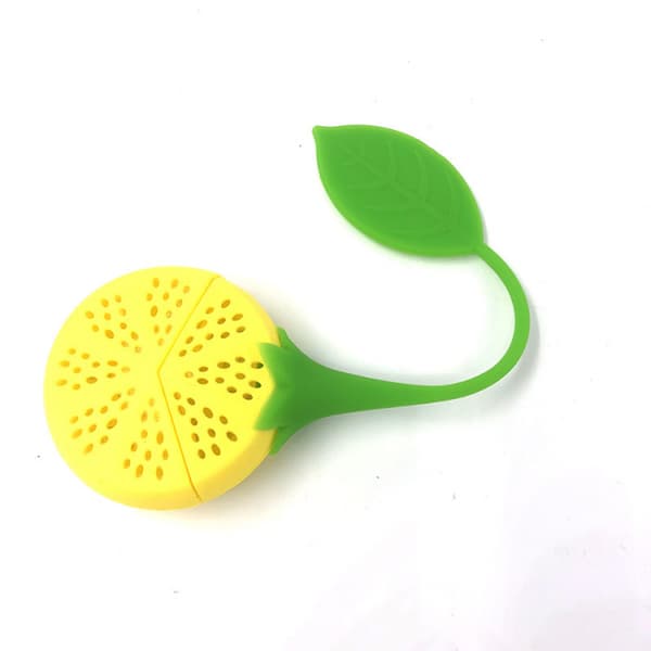 1 st tesil / tehållare i silikon - Citron