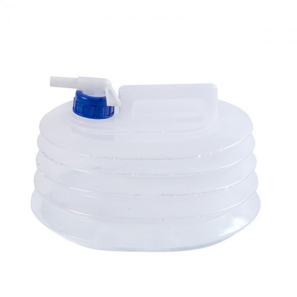 2-pack - 5L hopfällbar vattenkanna med kran - Vattenbehållare T