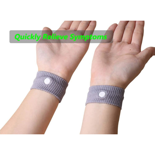 Anti-illamående armband, 3 par researmband för rörelser Ant