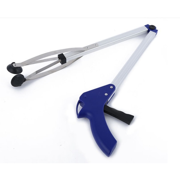 Folding Grabber Grab Tools 83cm Trash Picker Pliers Aluminium Clam