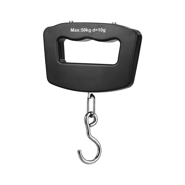 Kantava digitaalinen nosturivaaka - 50 kg musta