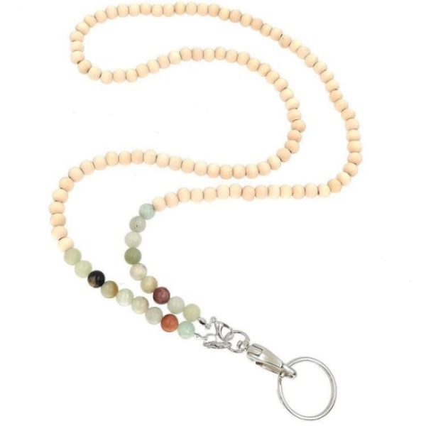 Mobil snor String Beads - Beige