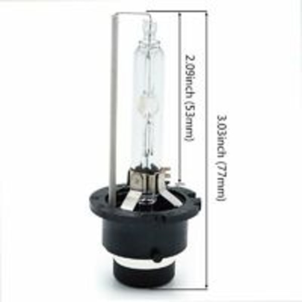 D2S Xenon -sarja 6000K HID-purkauslamppu ajovalon 35W valkoinen korvaus