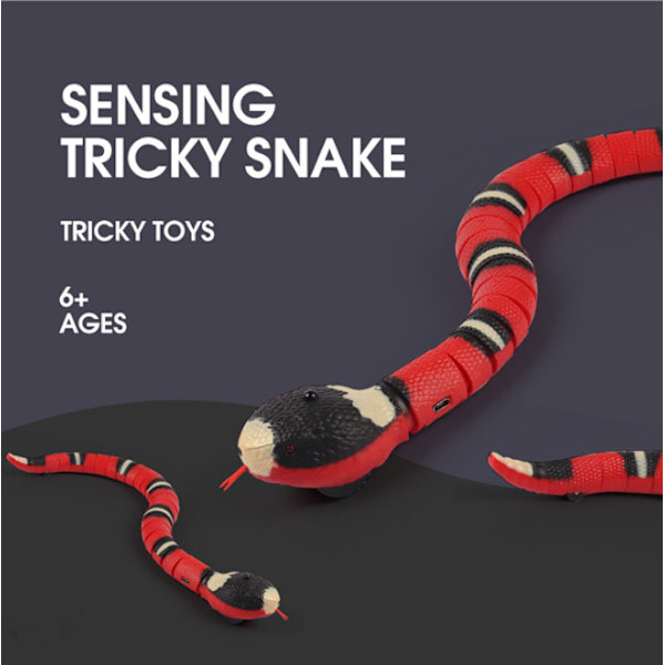 Sähköinen induktio käärme vitsi Creepy Creepy Pet Funny Cat Snake T