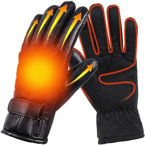 Elektrisk opvarmede handsker med berøringsskærm 10000MAh genopladelig He