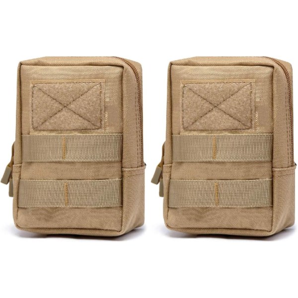 2st Tactical Molle Pouch Military bälte Pouch EDC Midjeväska Extra