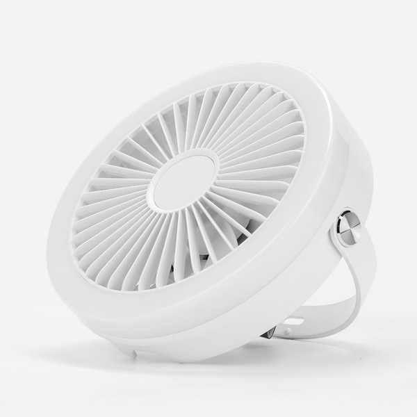 Silent Fan med LED-lys 3 i 1 USB skrivebordsventilator med fjernbetjening