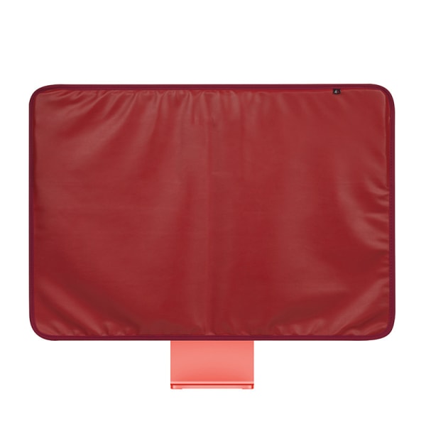 1 PC (61 cm, rød) beskyttende støvdeksel for Apple iMac, kompatibel
