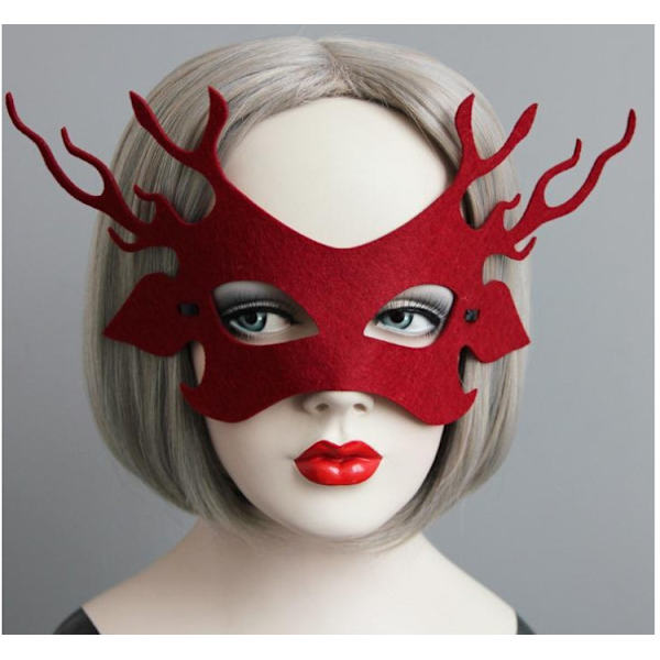 Maskeradmasker för kvinnor Karneval Dansfest Halvballmasker H