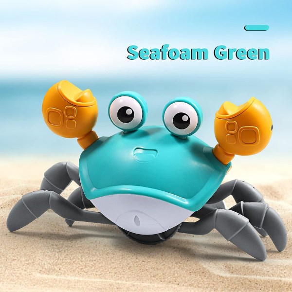Sensing Crawling Crab, Tummy Time Baby Toys, Interactive Walking