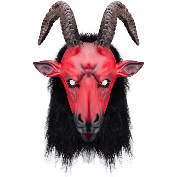2 stycken antilop mask latex skräck mask - Mardi Gras - karneval