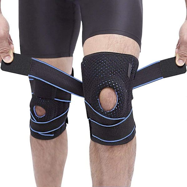 Neopren knästöd, 2 stycken patellar- och ligamentskydd, K